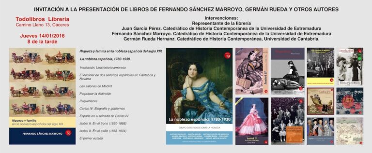 invitacion a la presentacion en caceres