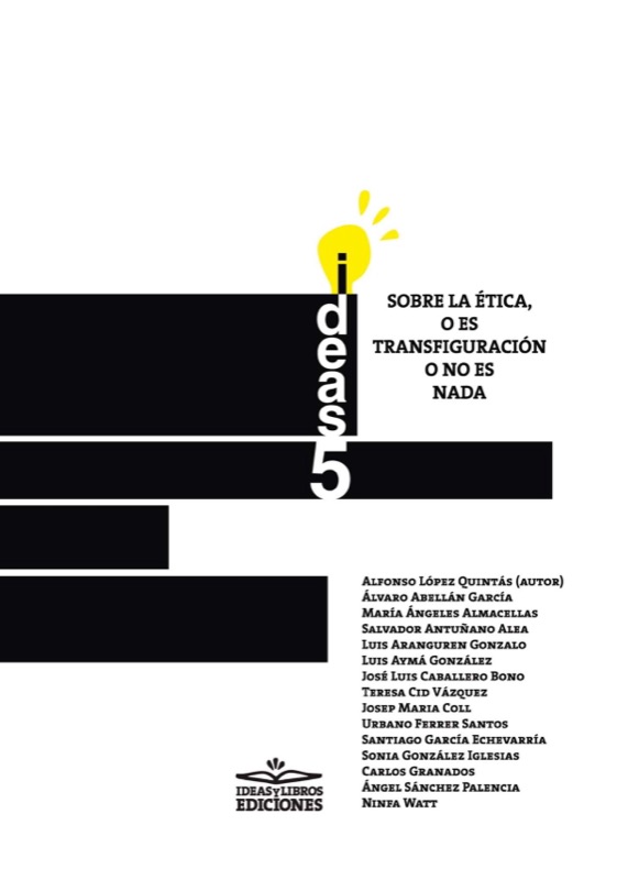 sobre la etica o es transfiguracion o no es nada de alfonso lopez
